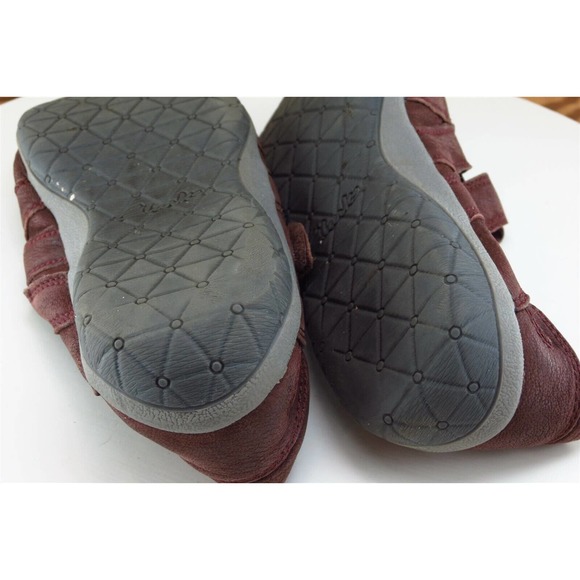 Clarks Size 8 M Brown Fashion Sneakers Shoes Leather Women - Picture 7 of 8